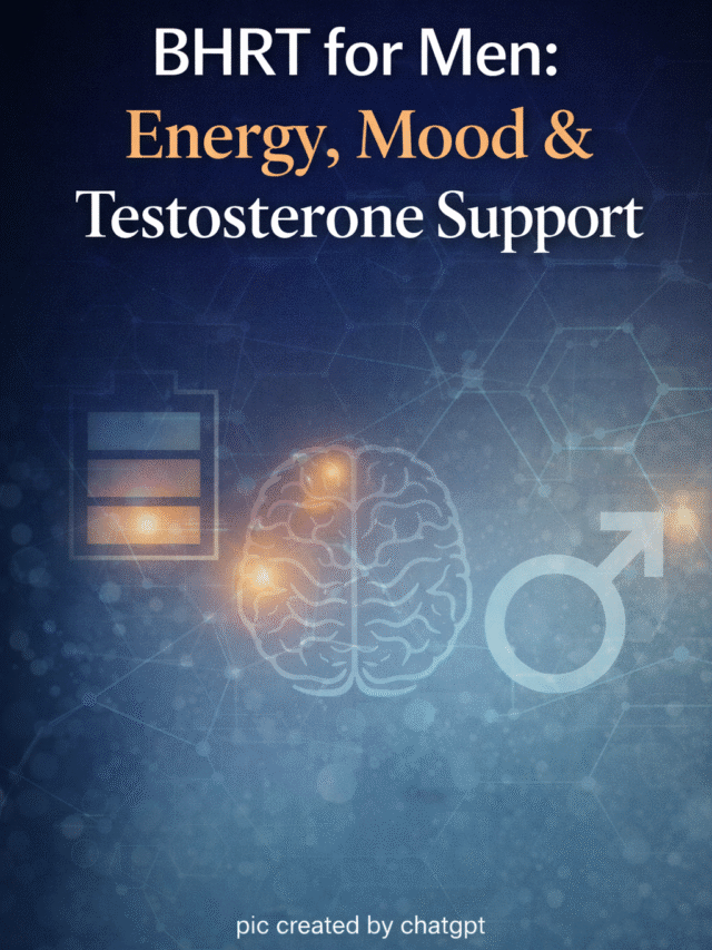 BHRT for Men: Energy, Mood & Testosterone Support