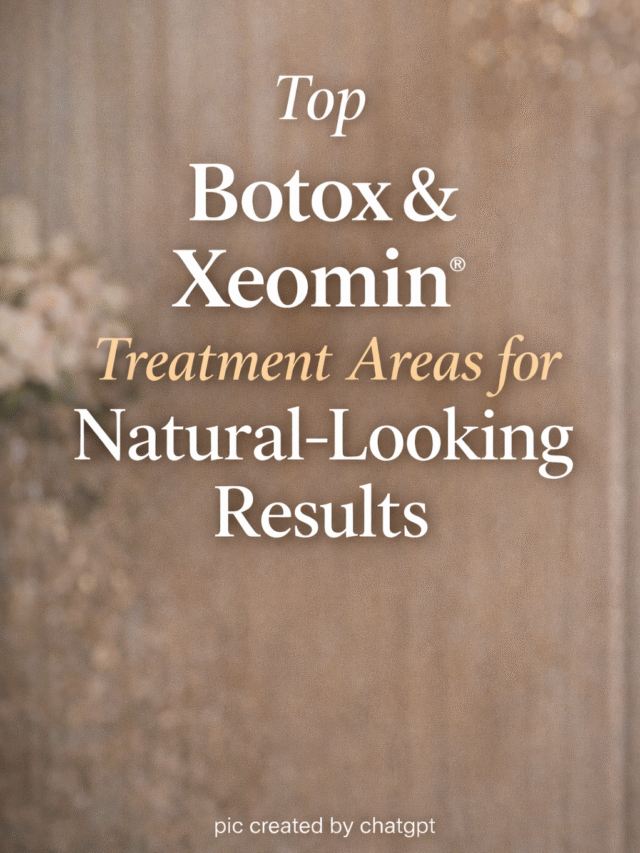 Top Botox® & Xeomin® Treatment Areas for Natural-Looking Results